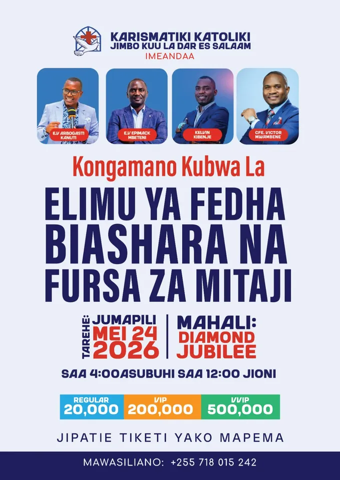 Kongamano Kubwa la Elimu ya Fedha, Biashara na Fursa za Mtaji
