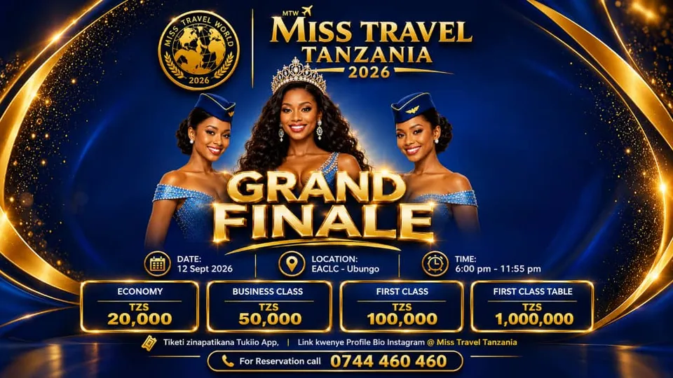 MISS TRAVEL WORLD TANZANIA 2026 GRAND FINALE